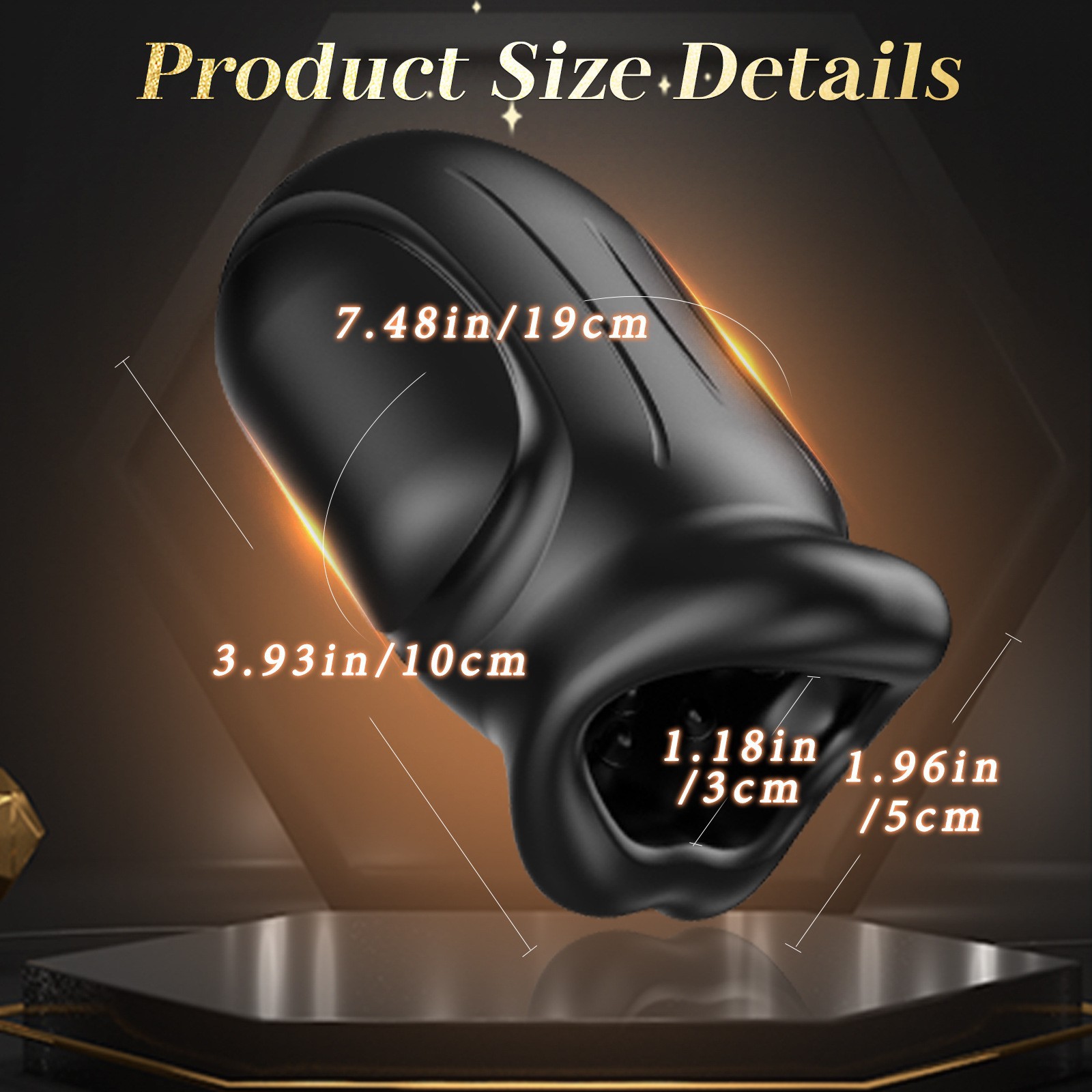 APP Controlled Intelligent Massage Device for Men - Suction & Clamping Personal Care Tool
