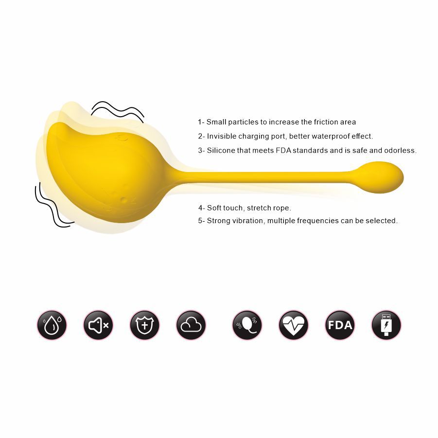 Women's Cute Fruit-Shape APP Remote Vibration Massage Device - Skin-Safe Silicone