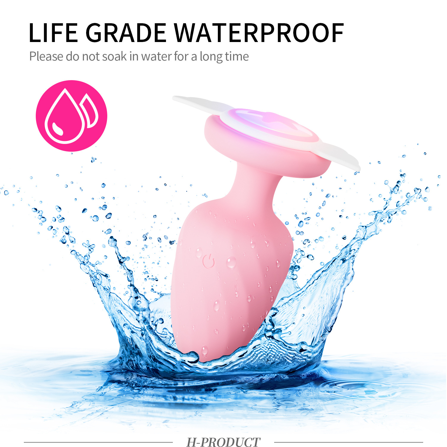 BANNDO Angel Glowing Relaxation Plug | Wireless Remote Control Silicone Massage Tool