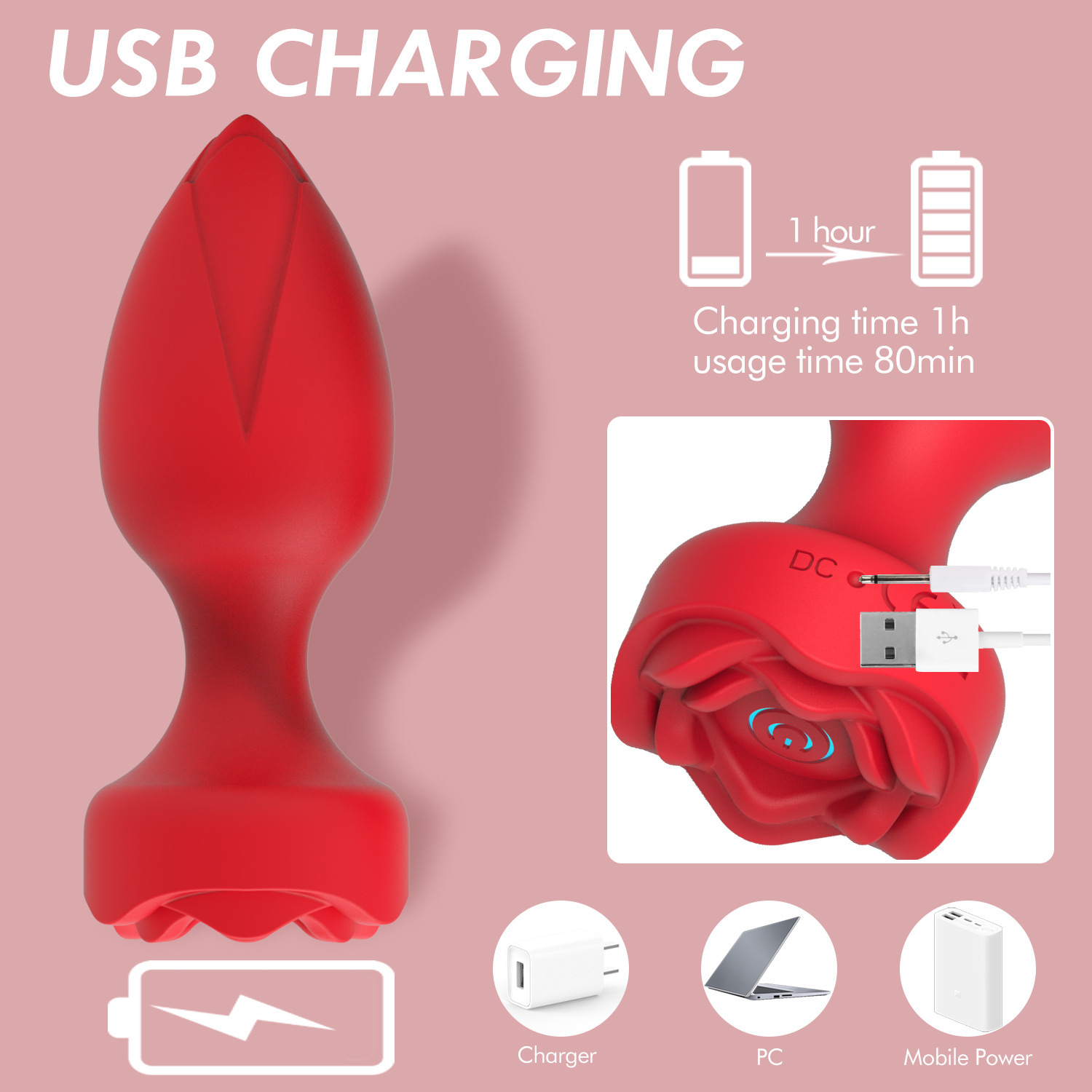 Women's APP Remote Control Vibration Massage Device - Silicone Wellness Tool