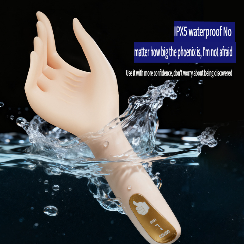 Men's Hand-Shaped Multi-Vibration Quiet Relaxation Device | Soft Massage Tool