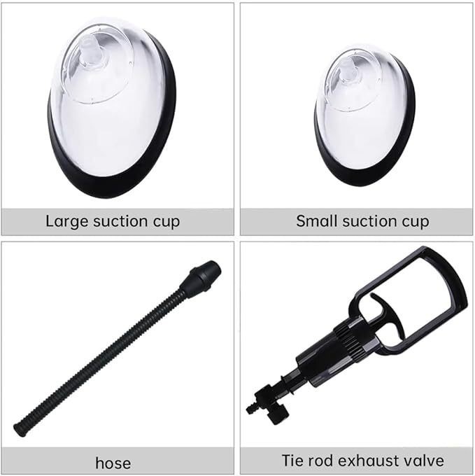 Women's Vacuum Suction Massage Device - Silicone Personal Care Tool
