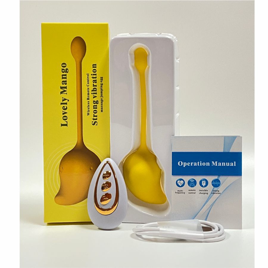 Women's Cute Fruit-Shape APP Remote Vibration Massage Device - Skin-Safe Silicone