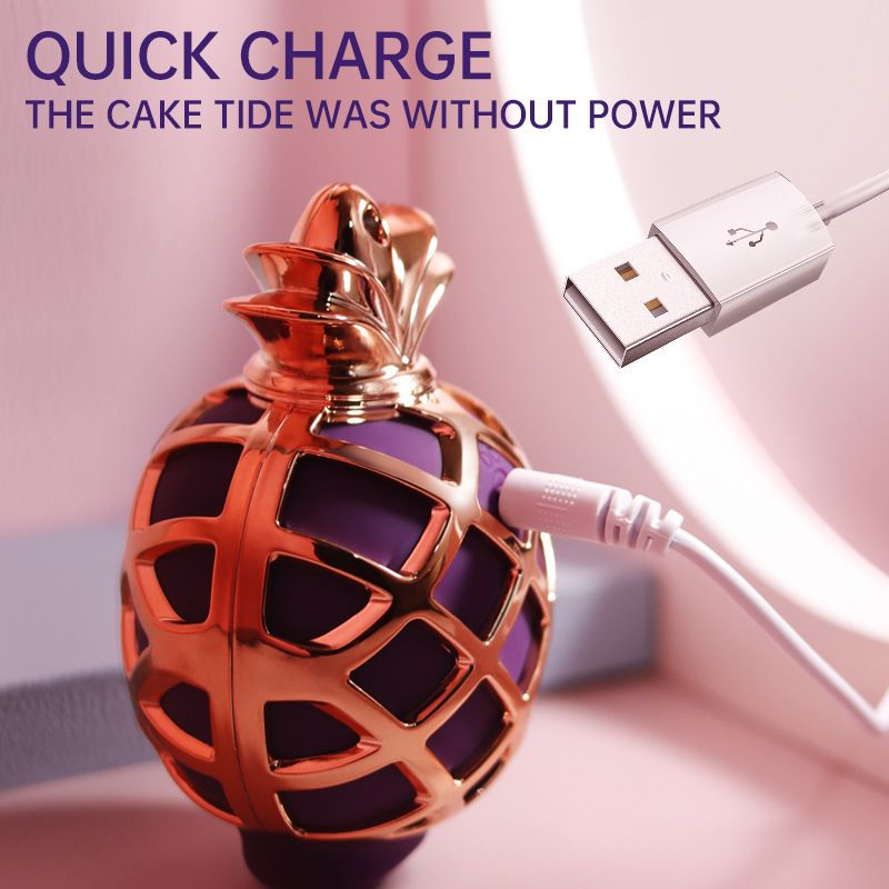 Women's Multi-Frequency Tongue-Like Vibration Massage Device Skin‑Safe Silicone