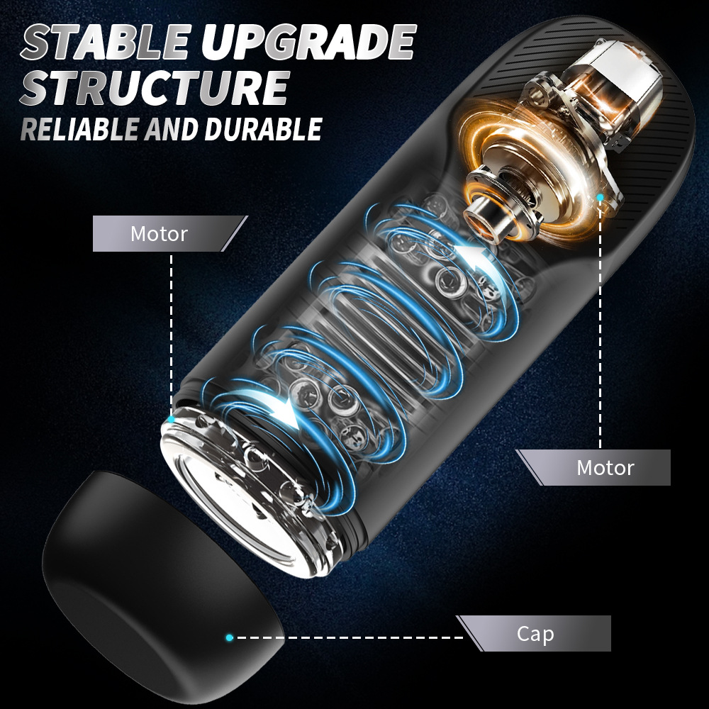 Men's Automatic Telescopic Rotating Relaxation Tool | quiet vibration, Hands-Free