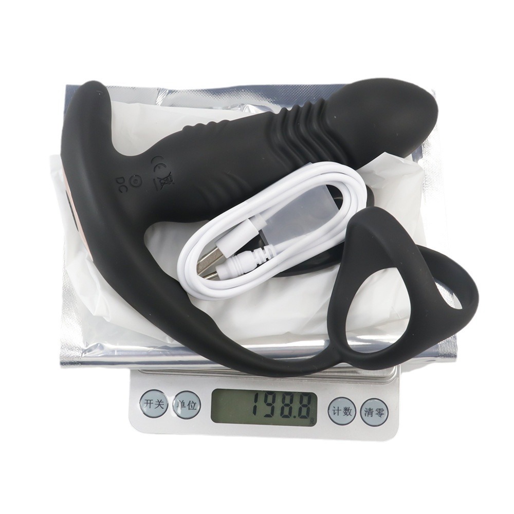 BANNDO Multi-Ring Vibration Massage Device - Adjustable Relaxation Tool for Men