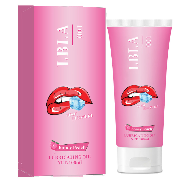 LBLA Peach Flavor Intimate Lubricant 100ml, Soothing Smooth Moisturizing Gel for Couples