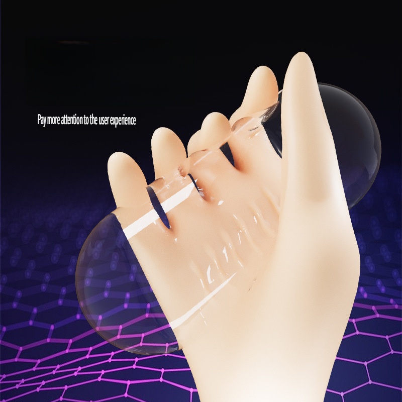 Men's Hand-Shaped Multi-Vibration Quiet Relaxation Device | Soft Massage Tool