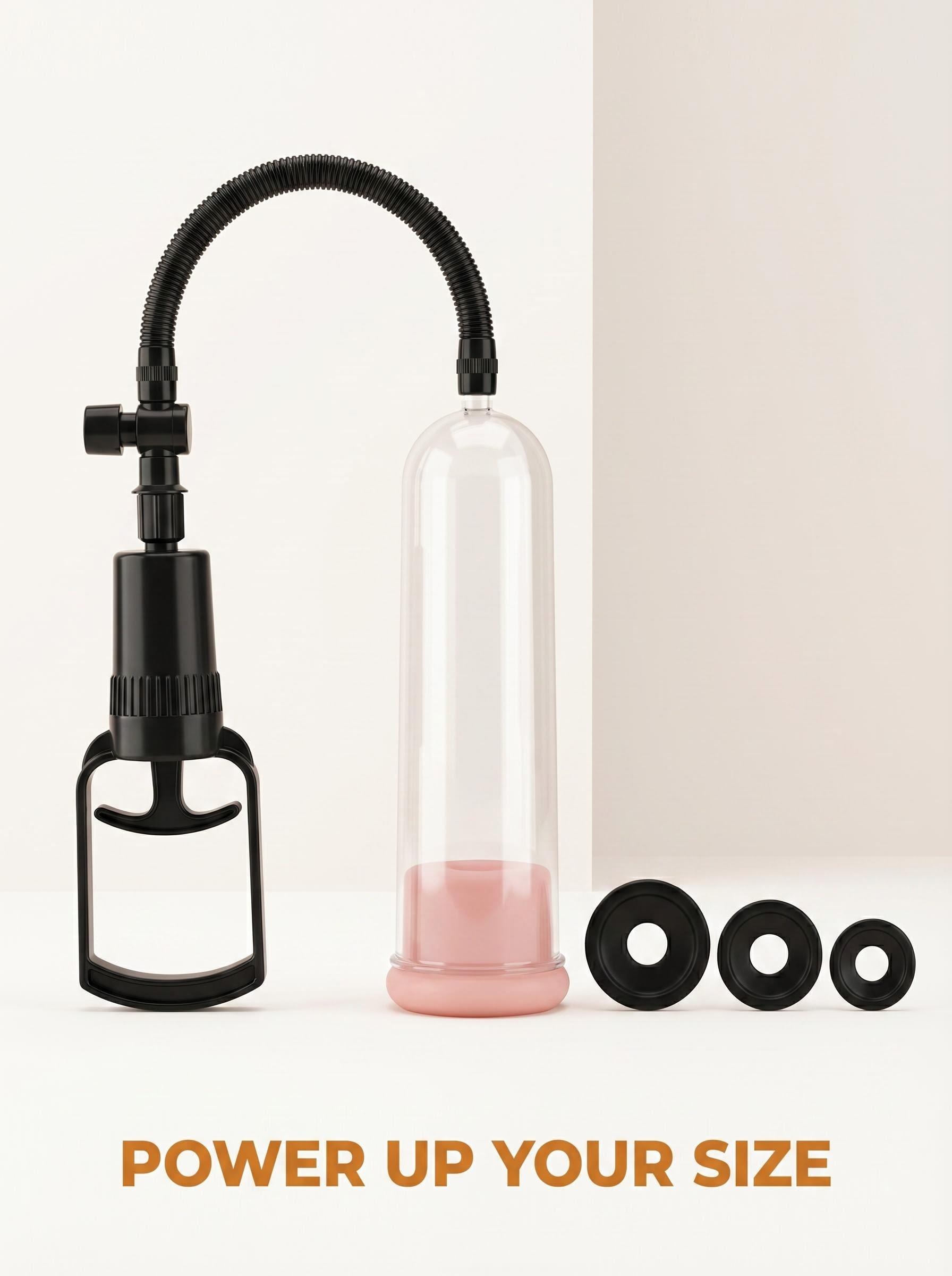 Men’s Vacuum Suction Massage Device - Portable Handheld Personal Care Tool