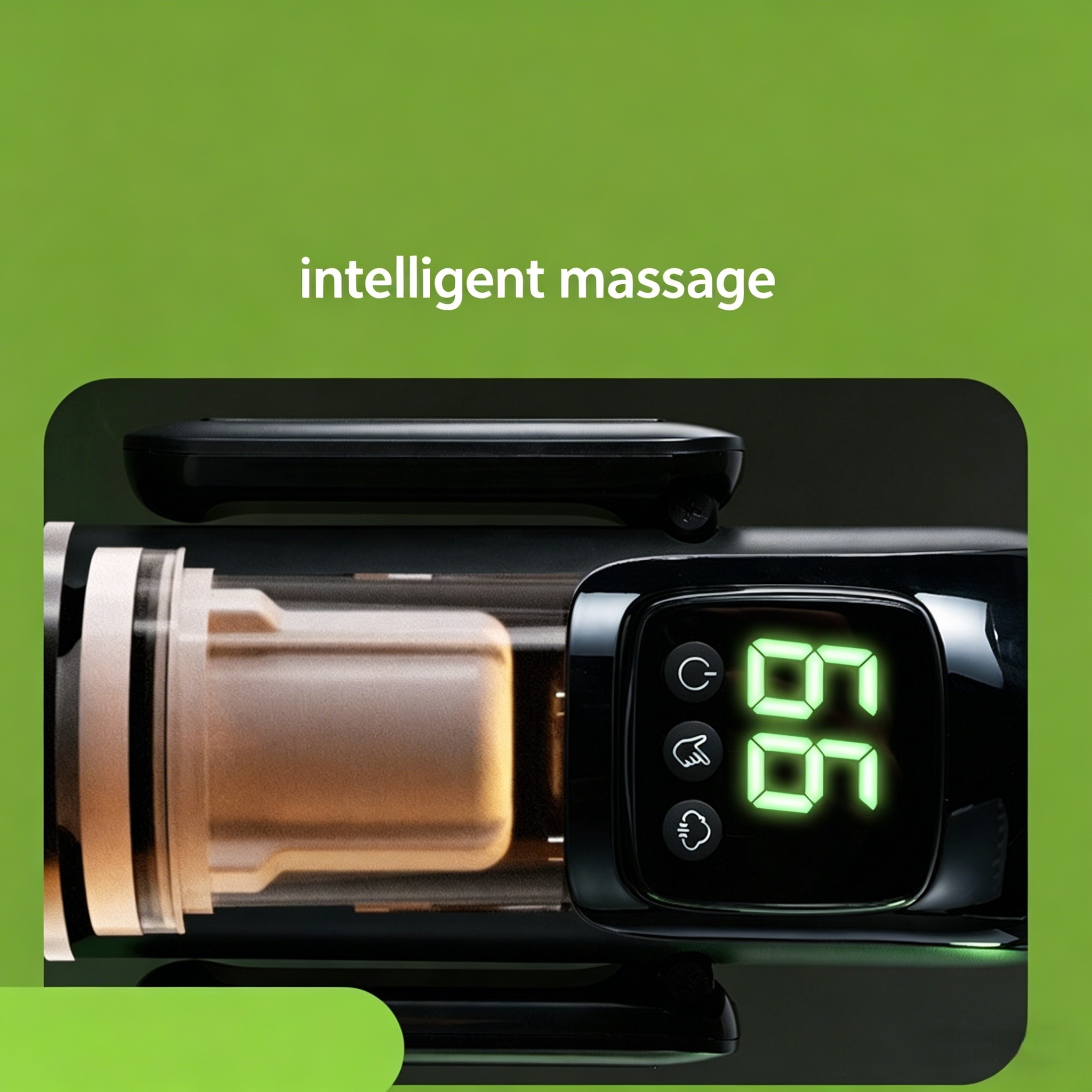 Smart Automatic Massage Device for Men - Suction & Telescopic with Heating Function