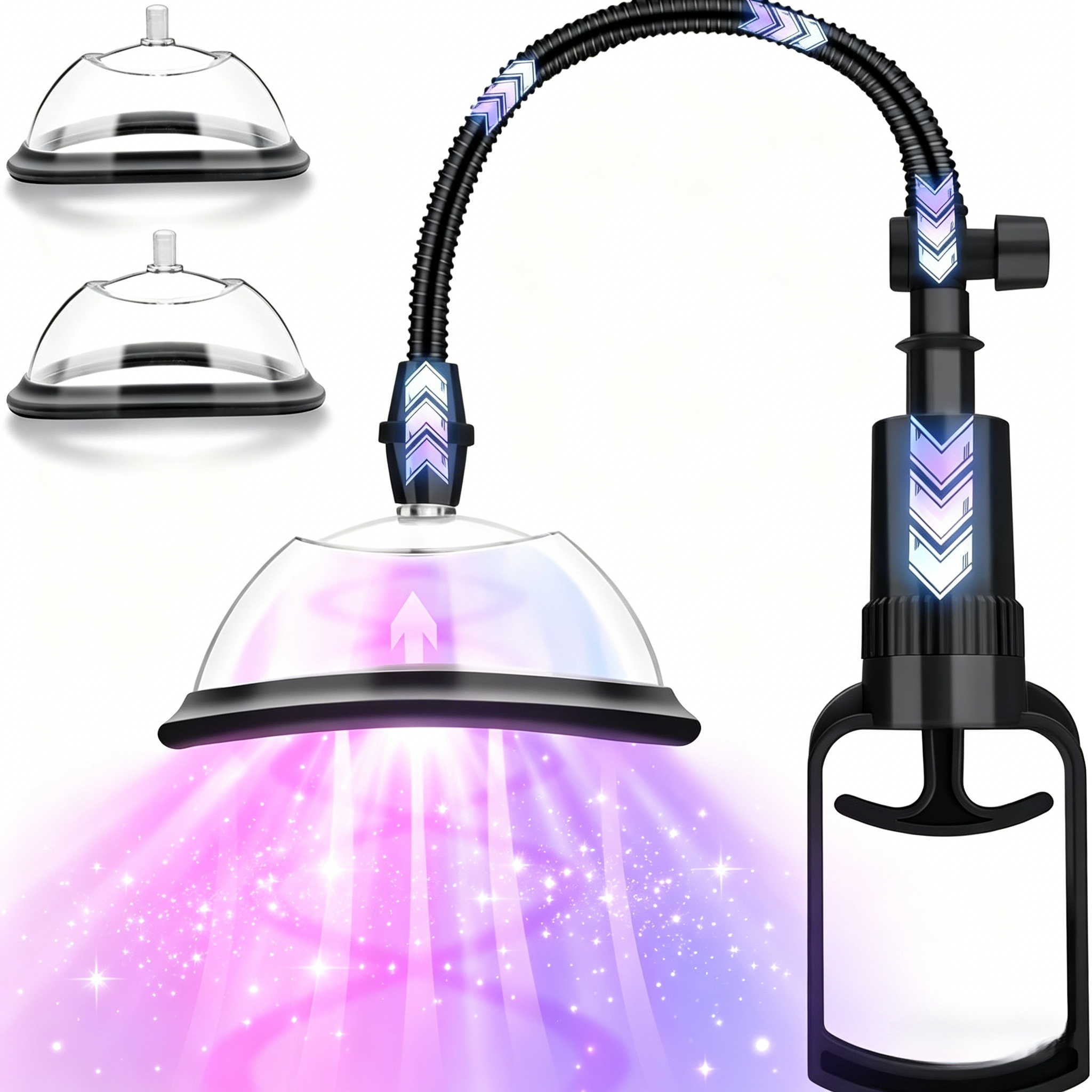 Women's Vacuum Suction Massage Device - Silicone Personal Care Tool