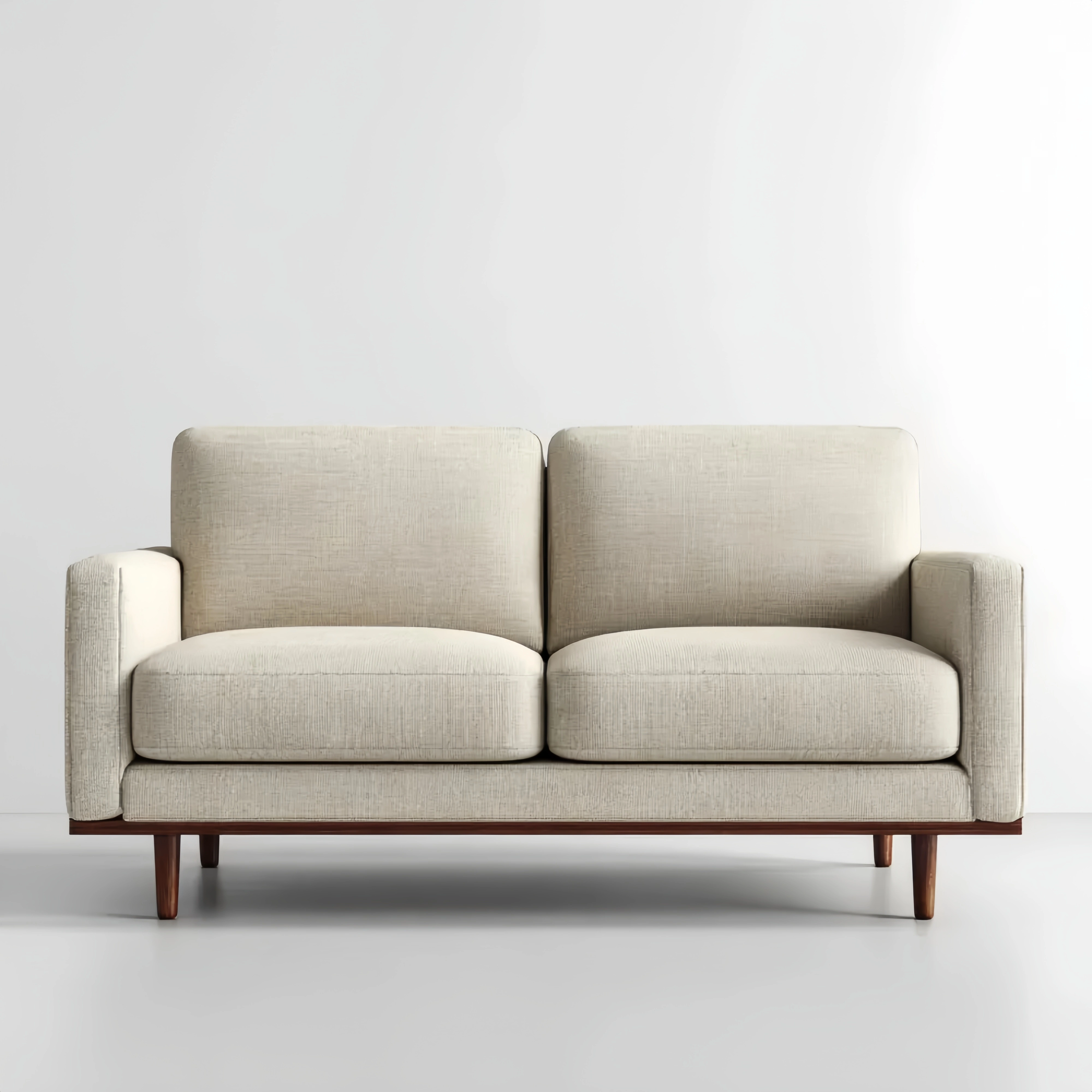 ソファー 布製 180x90x80 cm – ベージュ – ミニマリストデザイン