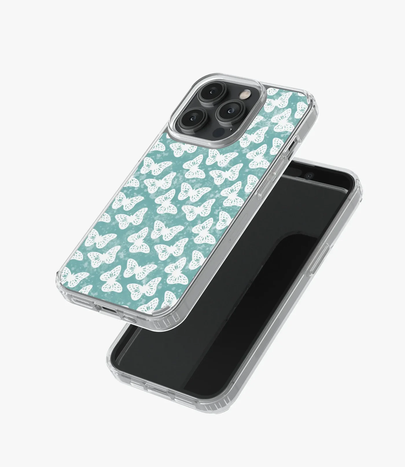 Tie Dye Turquoise Butterfly Y2K Stride 2.0 Phone Case