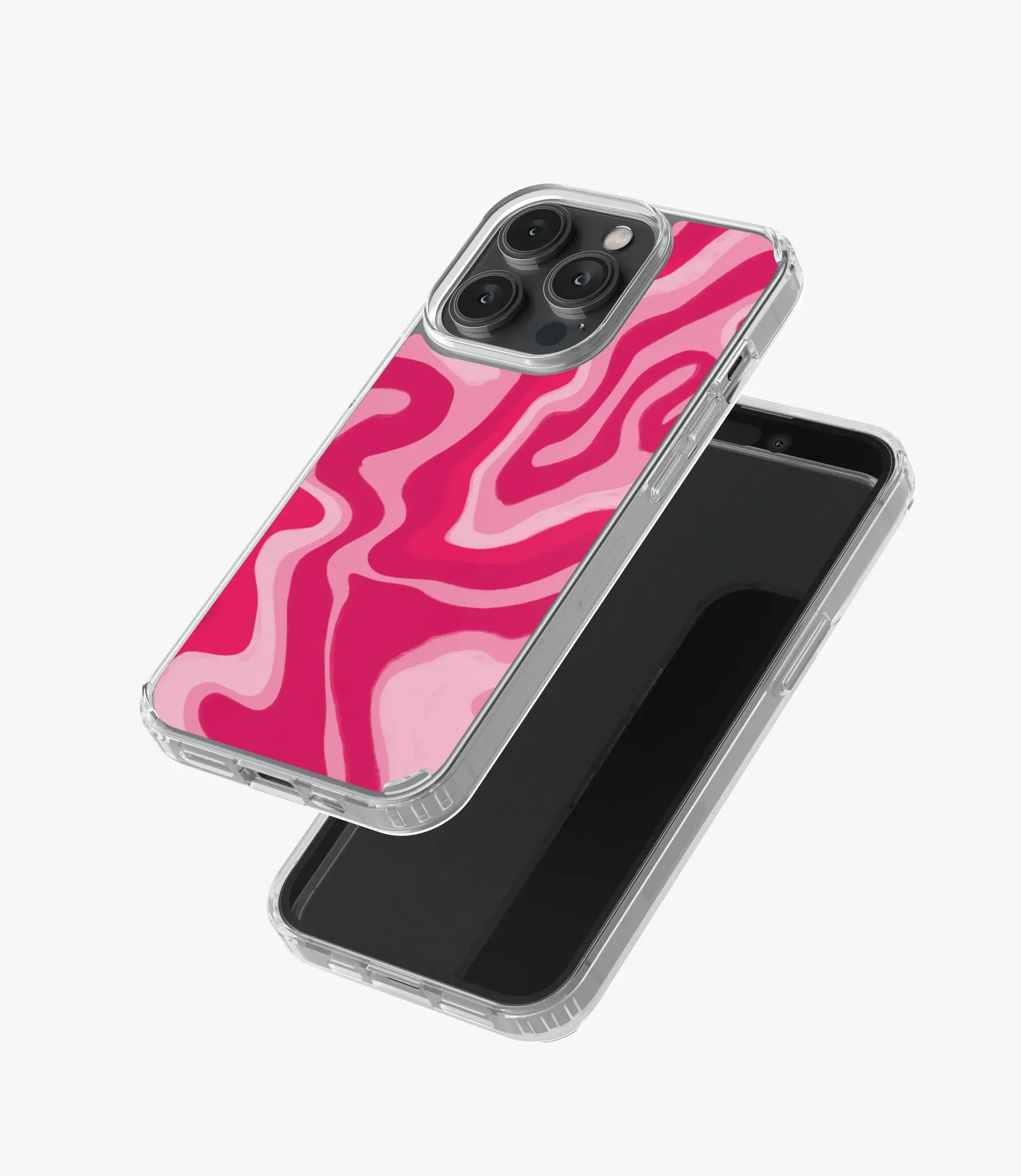 Retro Liquid Swirl Pink Y2K Stride 2.0 Phone Case