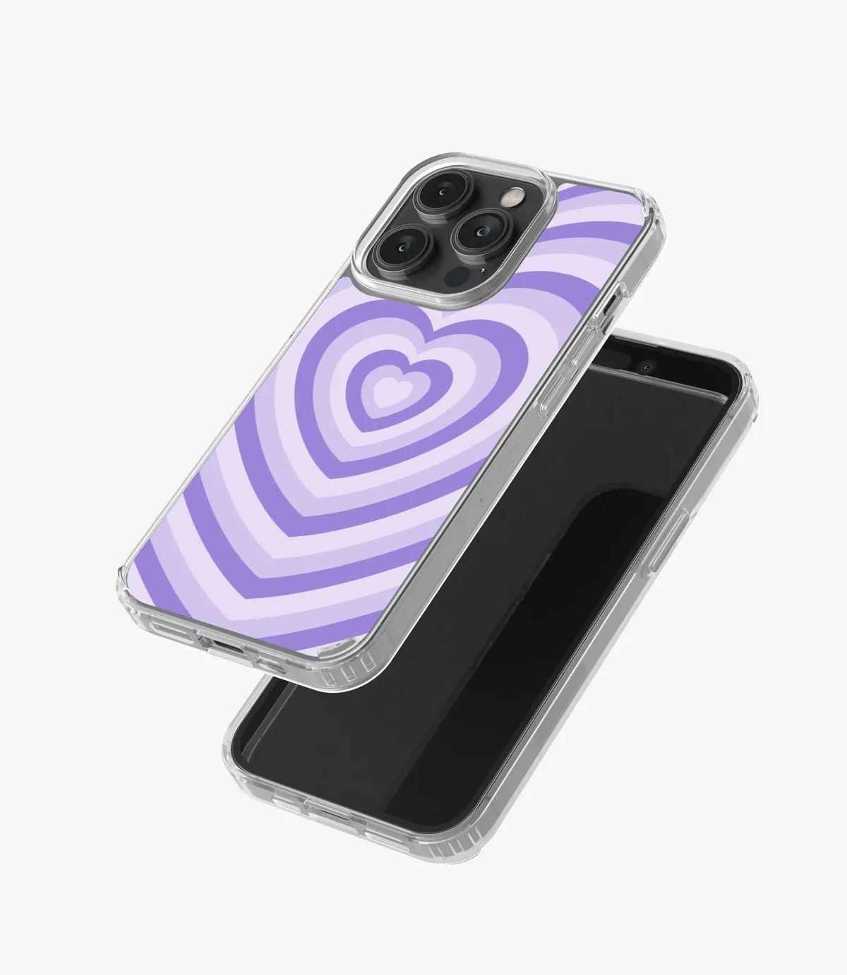 Languid Lavender Heart Y2K Stride 2.0 Phone Case