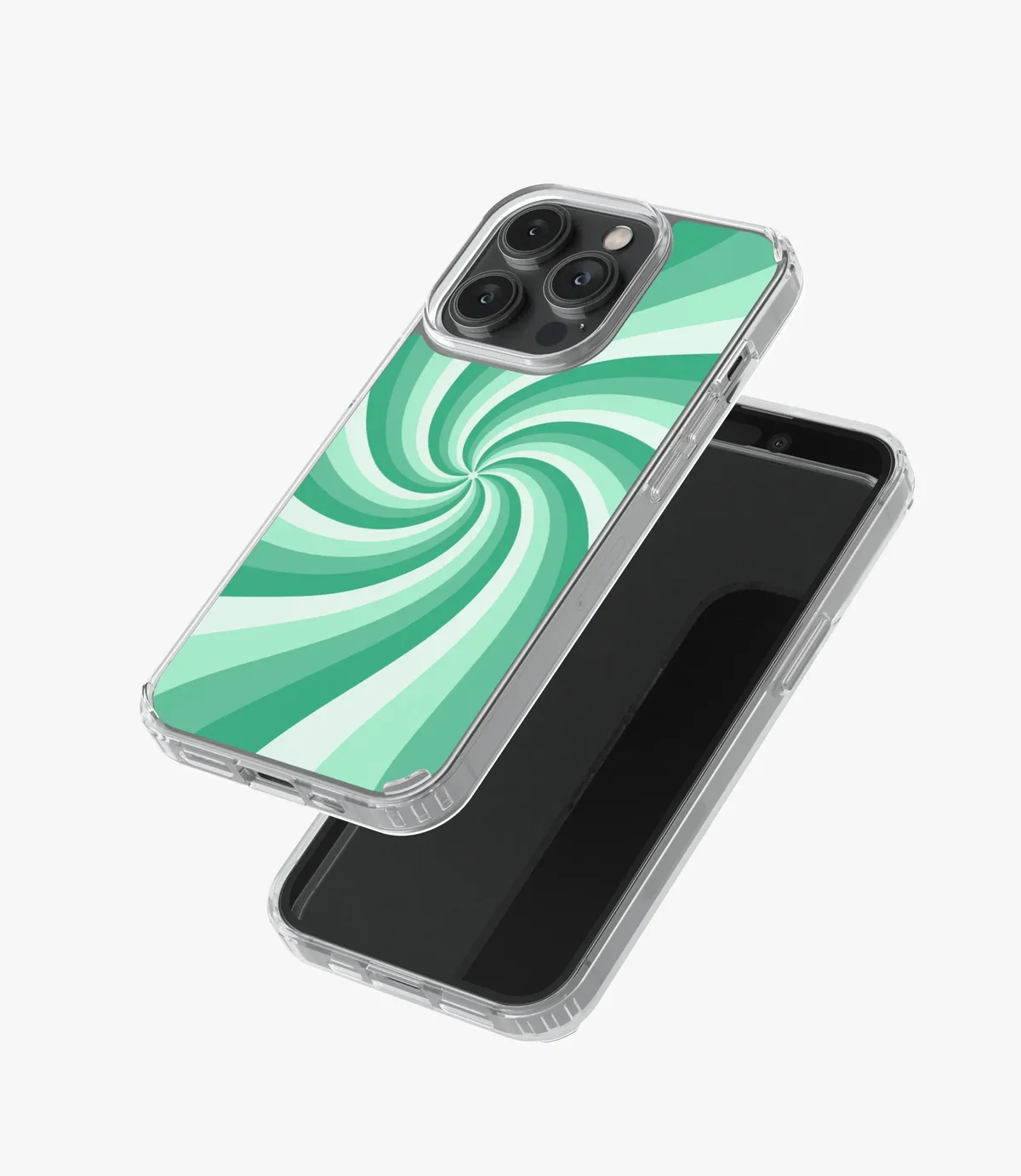 Minty Fresh Spiraling Y2K Stride 2.0 Phone Case