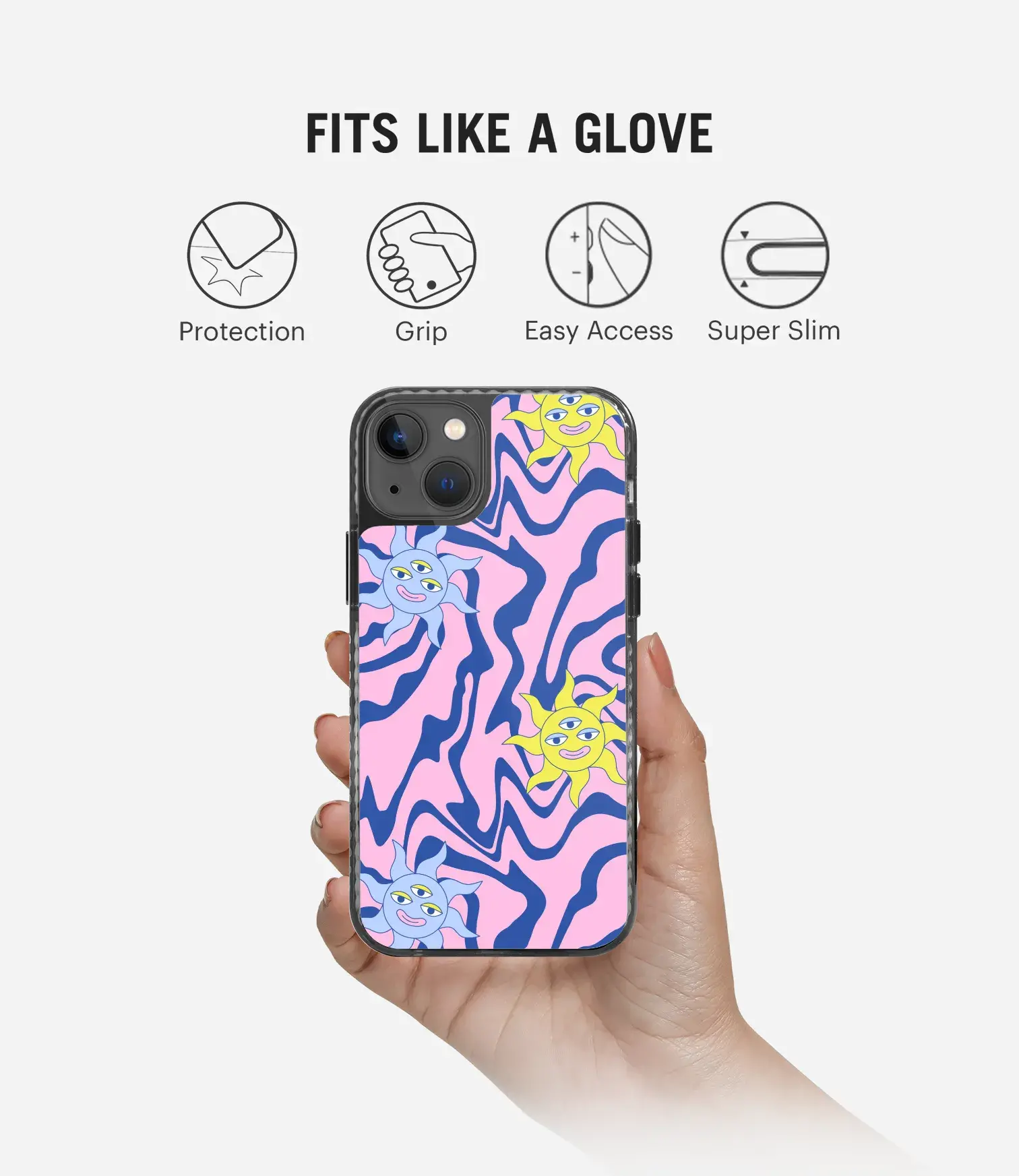 Sunshine Swirl Y2K Stride 2.0 Phone Case