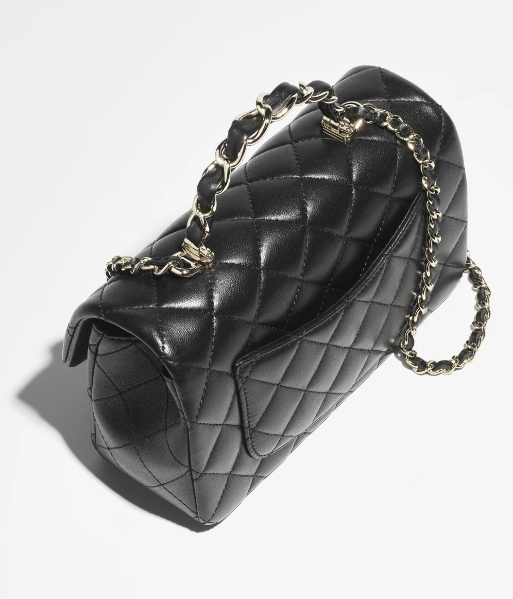 トップハンドル ミニ クラシック ハンドバッグ