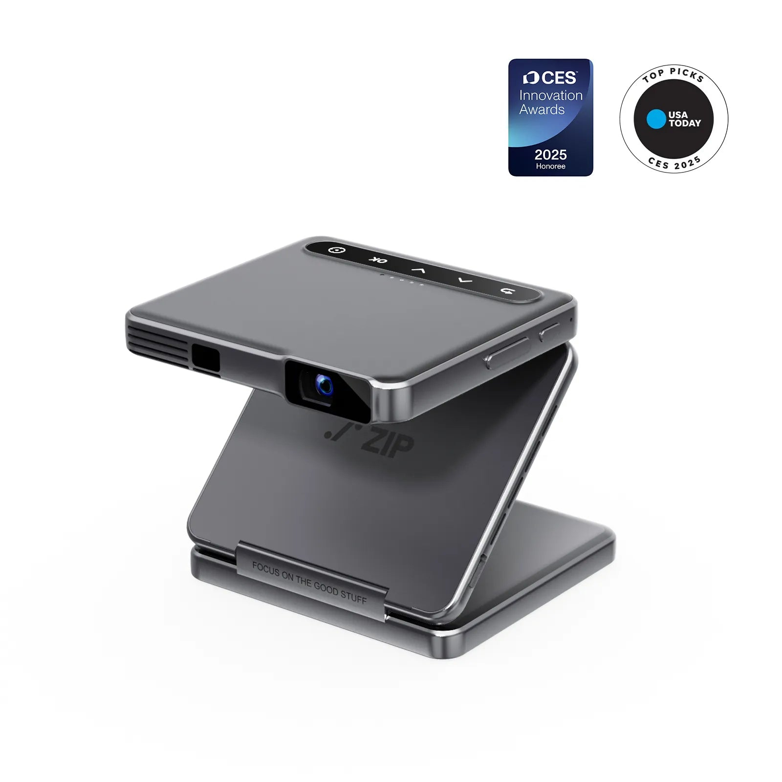 PIZER ZIP Tri-Fold Projektor Mini Mudah Alih