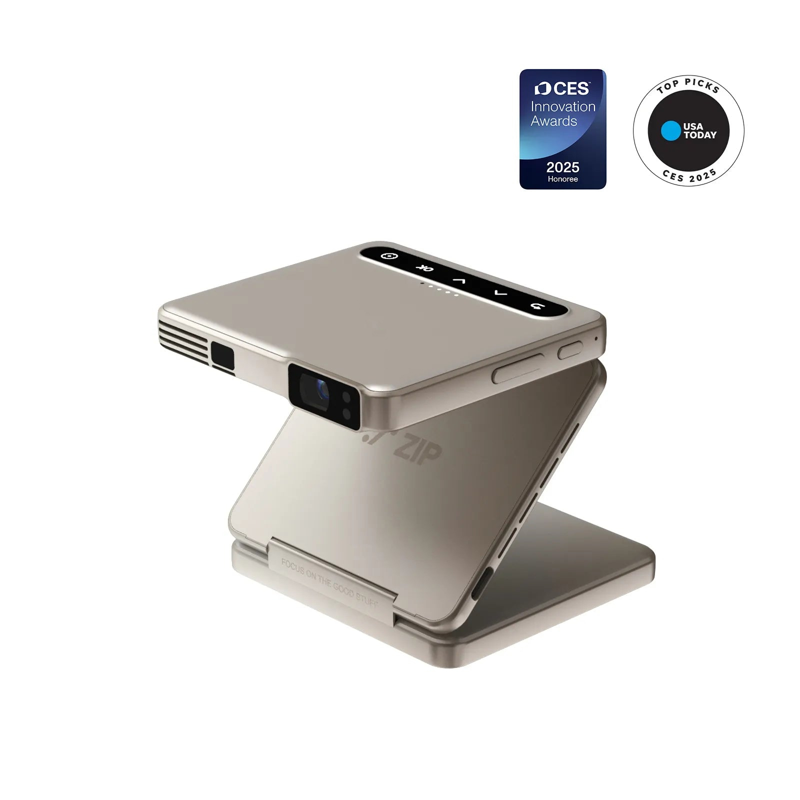 PIZER ZIP Tri-Fold Projektor Mini Mudah Alih