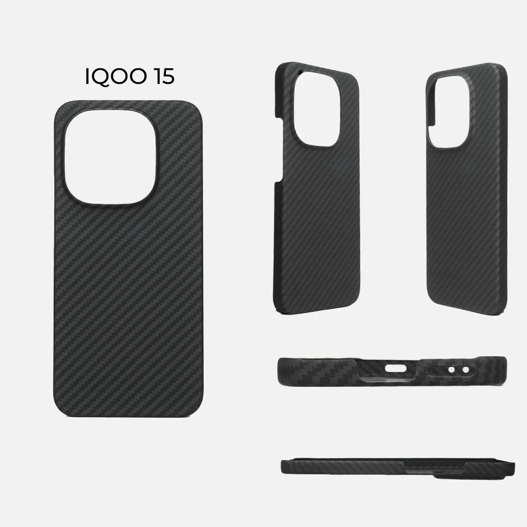 iQOO 15,13,12 Series-Real Full Carbon Fiber Ultra Slim / Ultra Thin Case