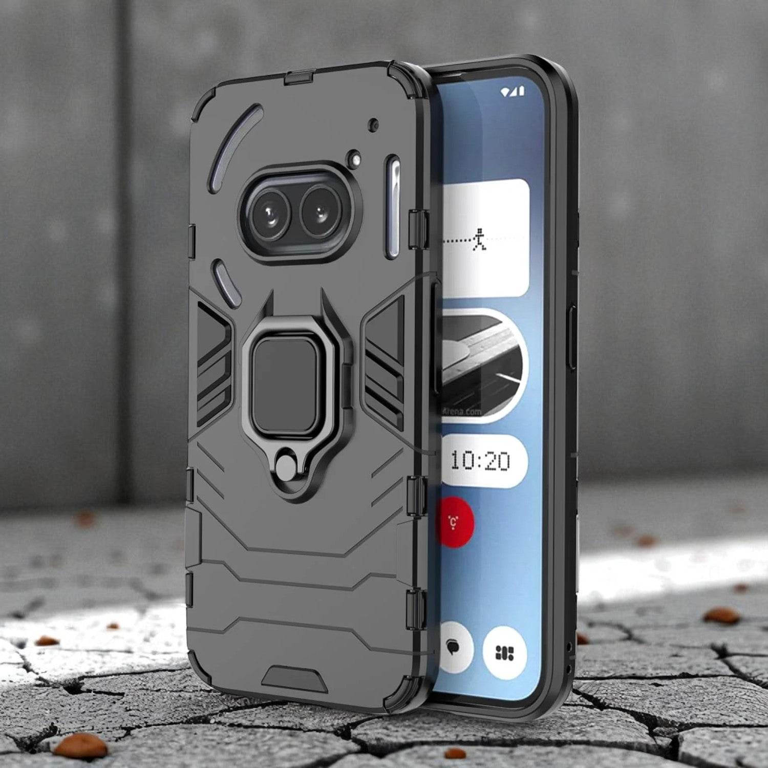 Shock Lock Armor Magnetic Ring Holder Case - Nothing - Million Cases