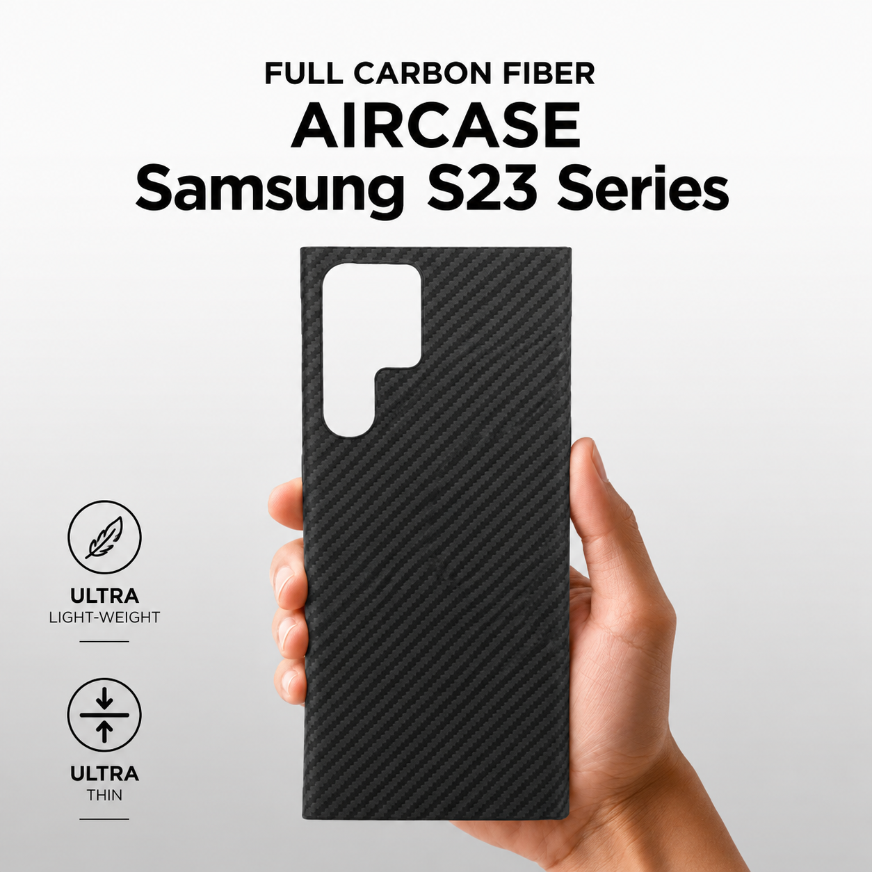 Samsung Galaxy S Series Carbon Fiber Ultra Slim Case