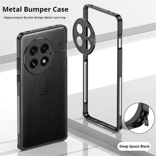 ONEPLUS  All Series Premium Aluminium Shockproof Bumper Frame Heat Dissipation Shell with Lens Protector
