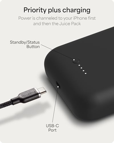 Carbonix Battery Pack Case for iPhone 18 Pro/ 17 Pro, Series Charging ....