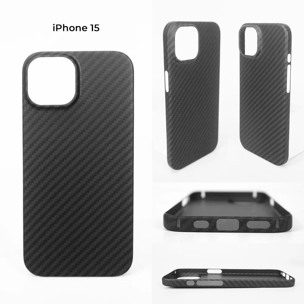 IPHONE All Series - Real Full Carbon Fiber Ultra Slim / Ultra Thin Case