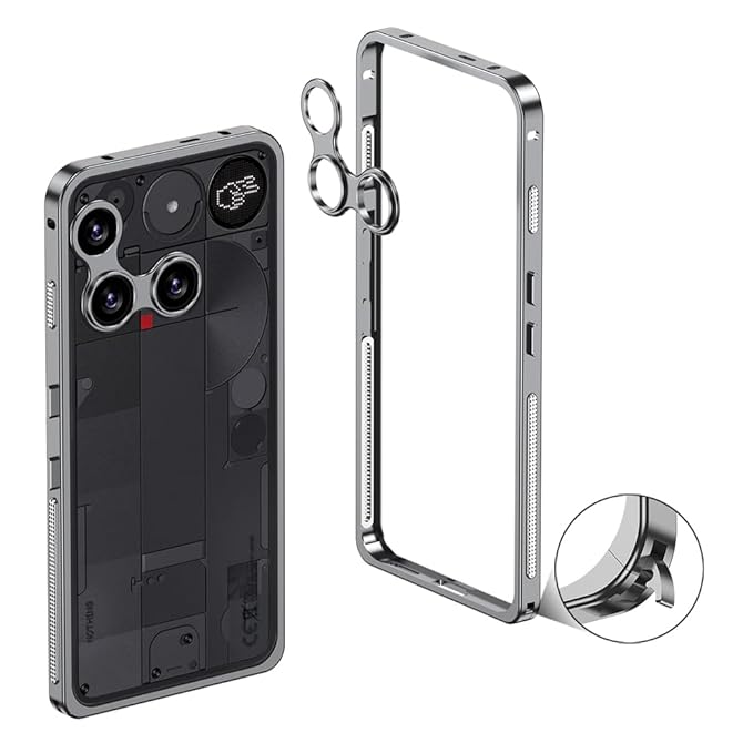 Nothing 4 Series Phantom Edge Titanium Frame Case