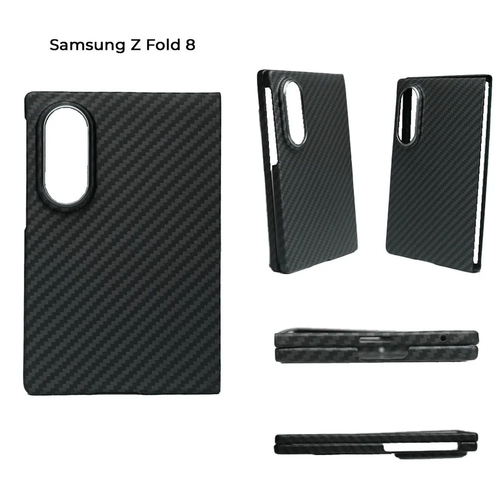 Samsung Galaxy Z Fold 8 Series - Real Full Carbon Fiber Ultra Slim / Ultra Thin Case