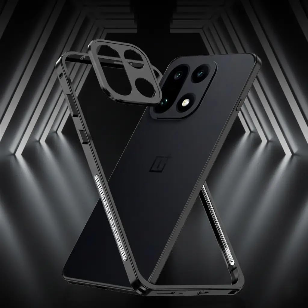 ONEPLUS  All Series Premium Aluminium Shockproof Bumper Frame Heat Dissipation Shell with Lens Protector
