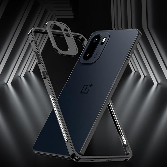ONEPLUS  All Series Premium Aluminium Shockproof Bumper Frame Heat Dissipation Shell with Lens Protector