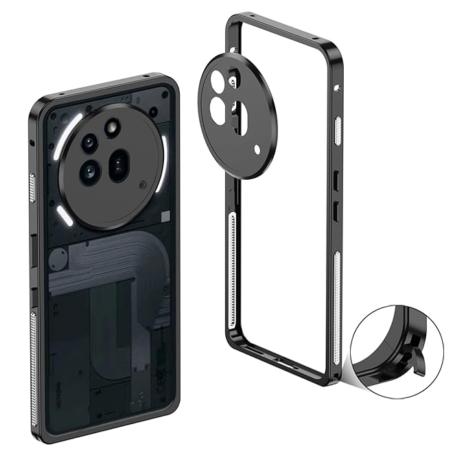Nothing 4 Series Phantom Edge Titanium Frame Case