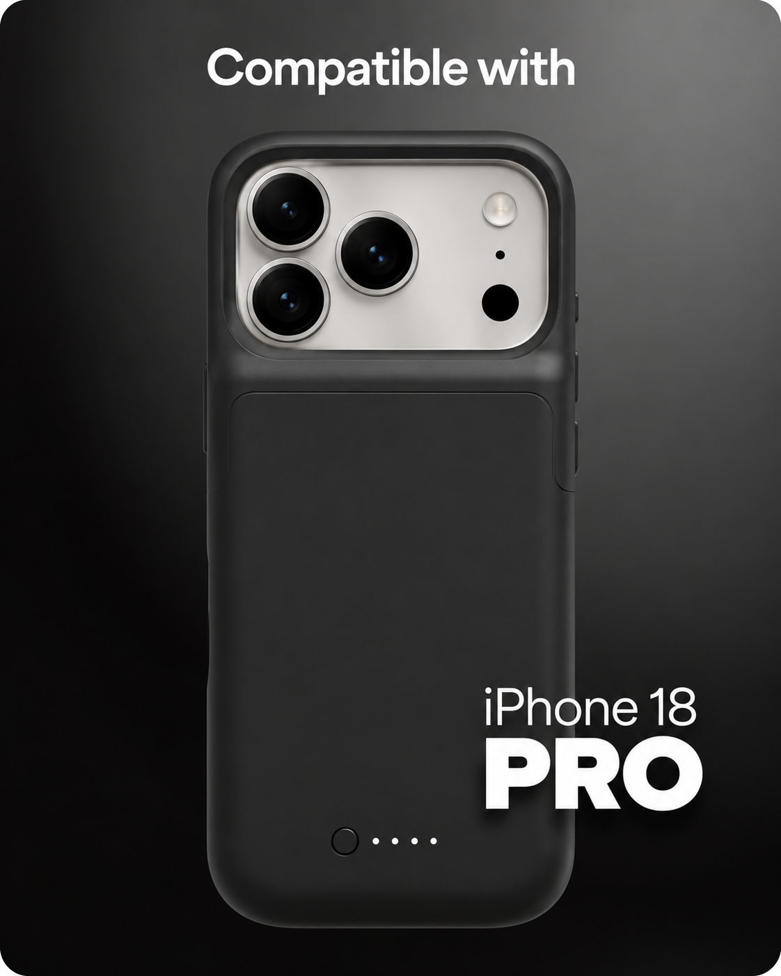 Carbonix Battery Pack Case for iPhone 18 Pro/ 17 Pro, Series Charging ....