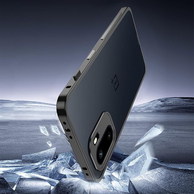 ONEPLUS  All Series Premium Aluminium Shockproof Bumper Frame Heat Dissipation Shell with Lens Protector