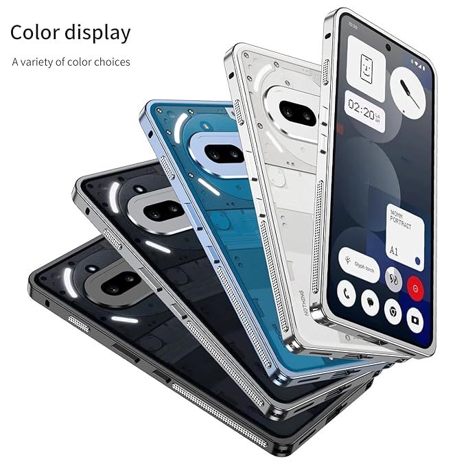 Nothing 4 Series Phantom Edge Titanium Frame Case