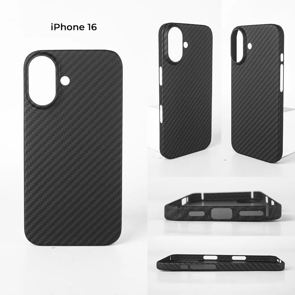 IPHONE All Series - Real Full Carbon Fiber Ultra Slim / Ultra Thin Case