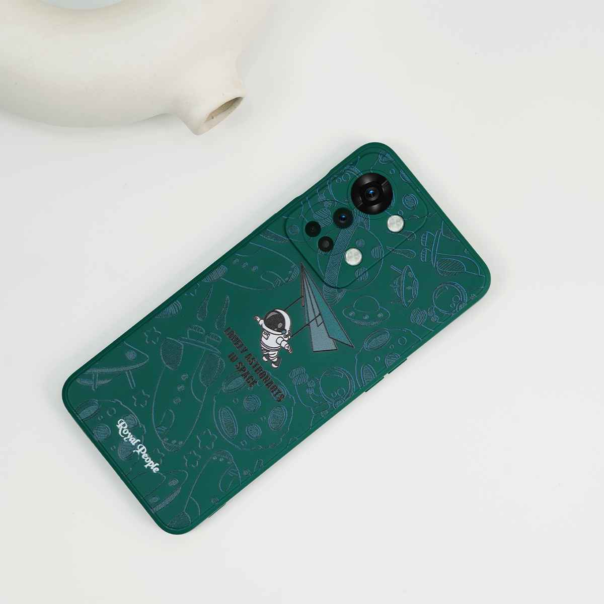 OnePlus Nord Series - Luxury Astronaut In Space Silicone Case