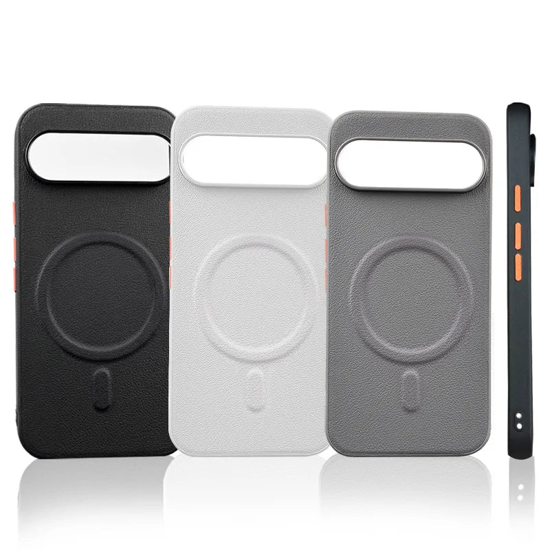 Magnetic Leather Case for Google Pixel Series - The Pixel Store