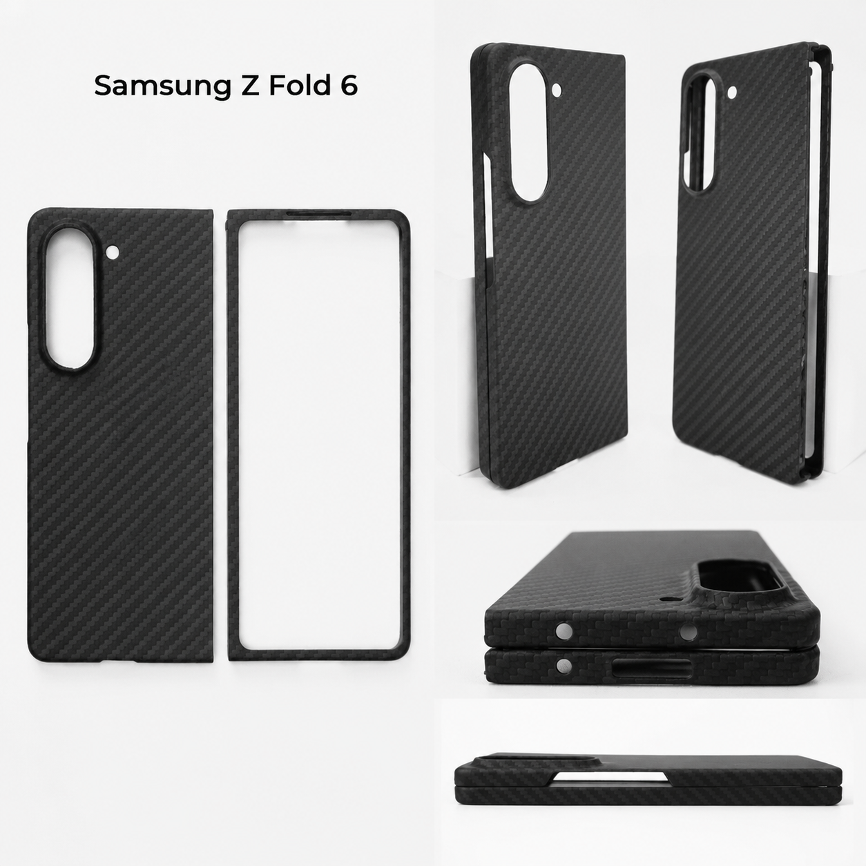 Samsung Galaxy Z Fold Series Full Carbon Fiber Ultra Slim Case