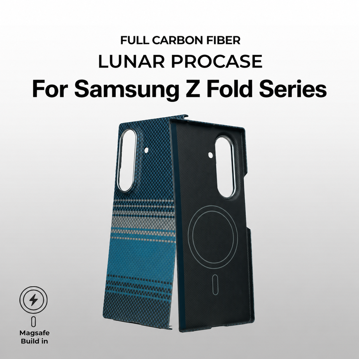 Samsung Galaxy Fold Series Lunar ProCase - Full Carbon Fiber Phone Case