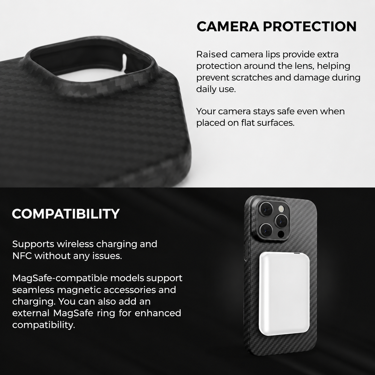 Xiaomi Flagship Series 17-15 Real Full Carbon Fiber Ultra Slim / Ultra Thin Case