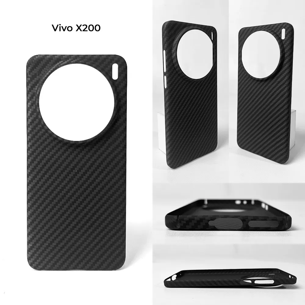 Vivo X Series Case - Real Full Carbon Fiber Ultra Slim / Ultra Thin Case