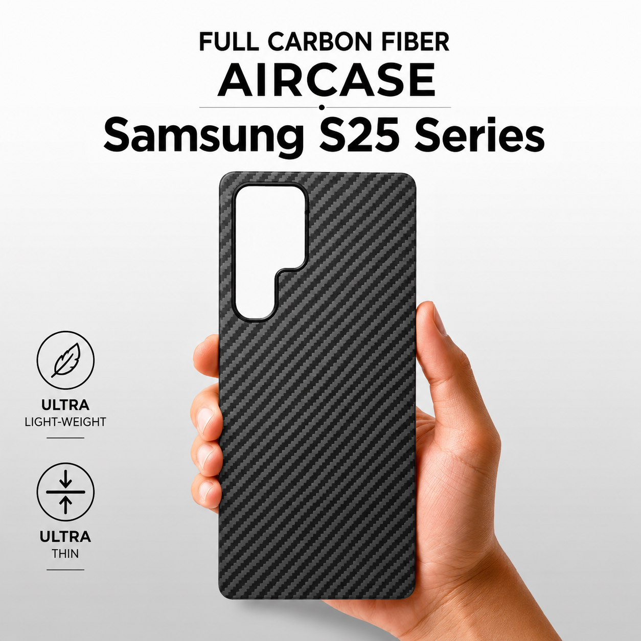 Samsung Galaxy S Series Carbon Fiber Ultra Slim Case