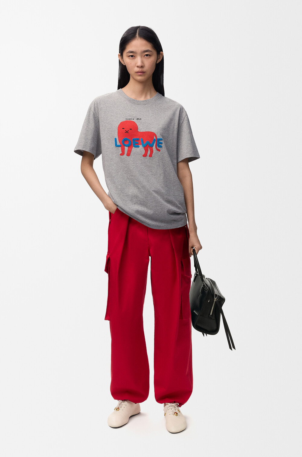 リラックスフィット Tシャツ（コットン）