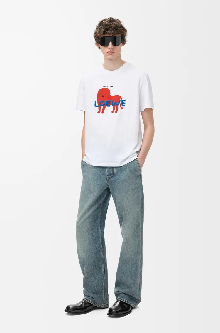 リラックスフィット Tシャツ（コットン）
