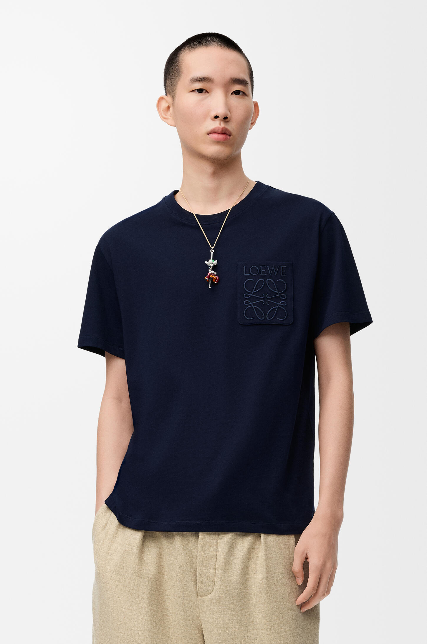 リラックスフィット Tシャツ（コットン）