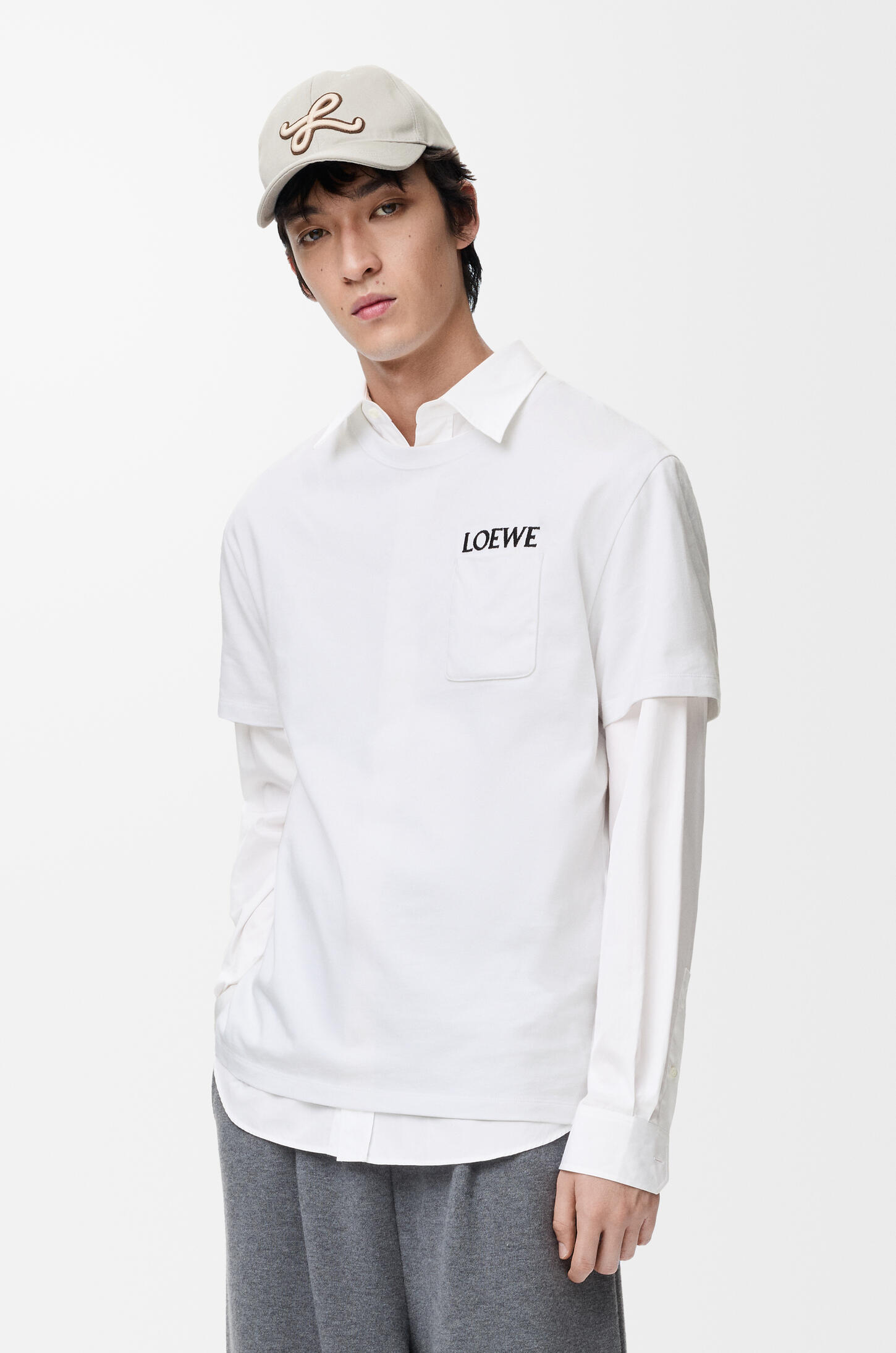 リラックスフィット Tシャツ（コットン）